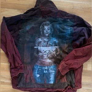 vintage long sleeve graphic top